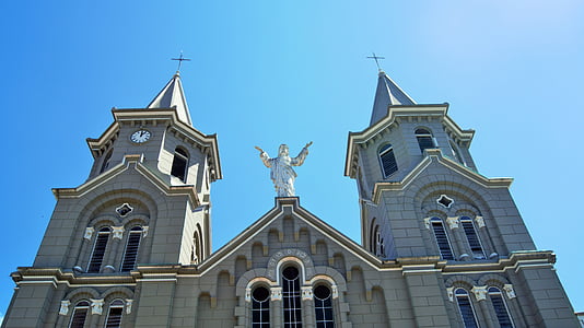 Igreja, Colômbia, arquitetura, diante de Deus