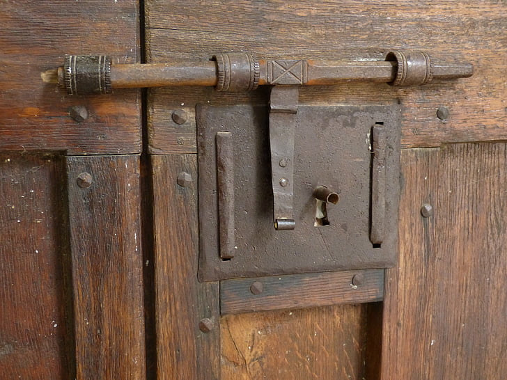 deur, doel, hout, voordeur, de ingang van het huis, oude deur, input