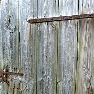 hout, deur, houten deur, input, deuropening, gewoon, schuur deur