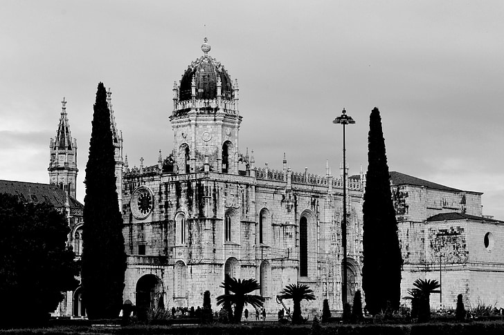 манастир, Лисабон, Португалия, архитектура, Църква, Европа, Португалски