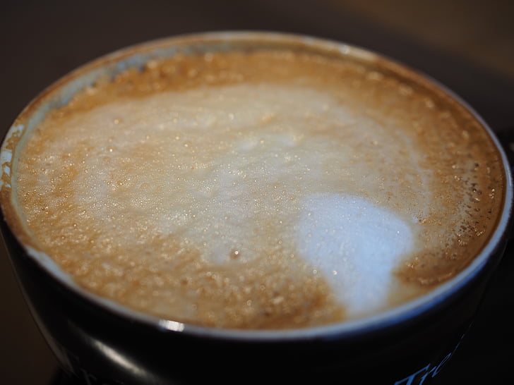 cappuccino, Cup, kohvi, vaht, milchschaum, jook, kuum