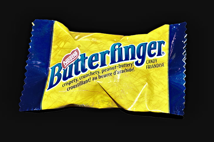 nestle, butterfinger, chocolate, sweet, candy