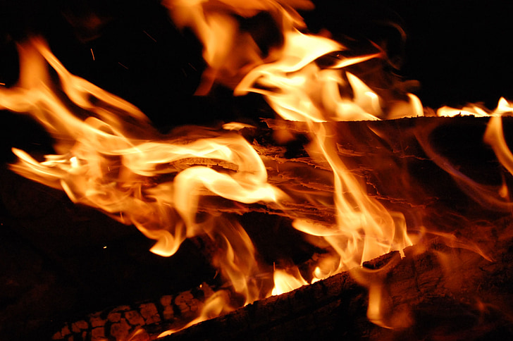 brand, sfeer, hete, Fire - natuurverschijnsel, vlam, warmte - temperatuur, branden