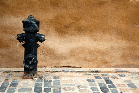 hydrant, vann, brann, Metal, brannslukning vann, vann hydrant, vannverk