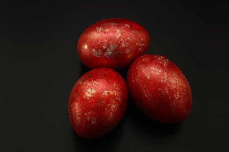 пасхальні яйця, Великдень, яйце, прикраса, пасхальні прикраси, Зі святом Великодня, червоний