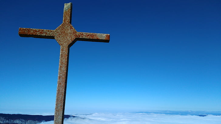 Cross granier, Chartreuse, hegyi, Franciaország, túrázás, táj, Alpok