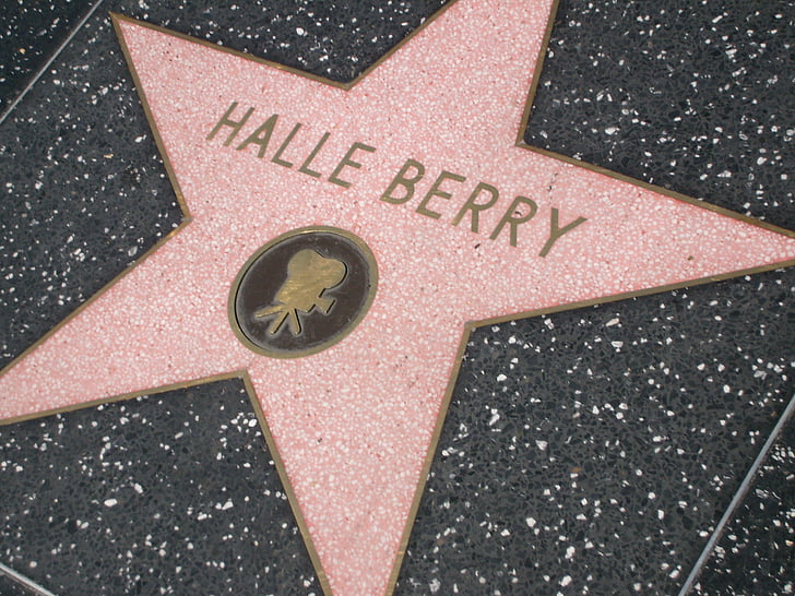 vacances, voyage, tour, berry Halle, Hollywood, Star, Los angeles