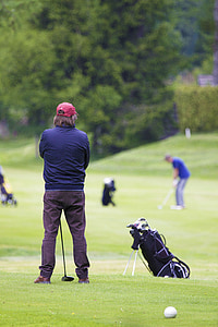 golf, golfer, grass, golfing, course, game, equipment