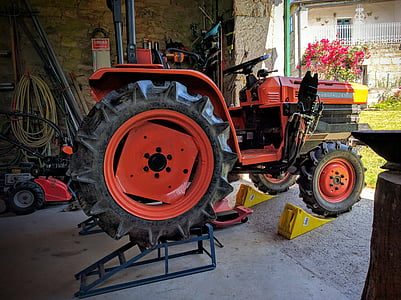 hem workshop, traktor, Hiss