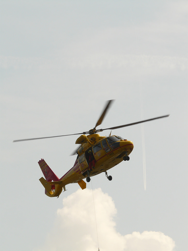 helikopter, penyelamatan, pertolongan pertama, Gunung penyelamatan, terbang, rotor, menggunakan