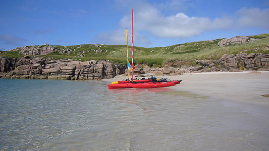 Hobie adventure island, Irland, inishinny, nautiske fartøj, havet, Beach, natur