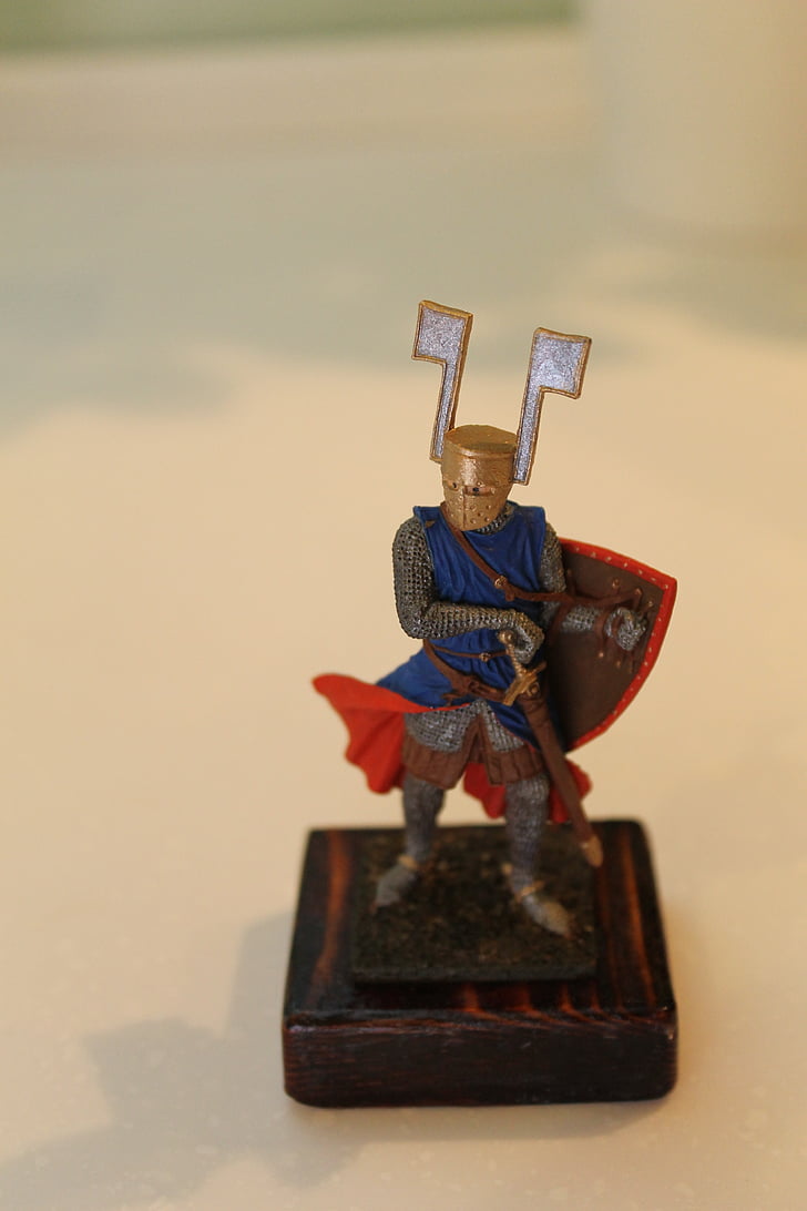 soldier, miniature, tin