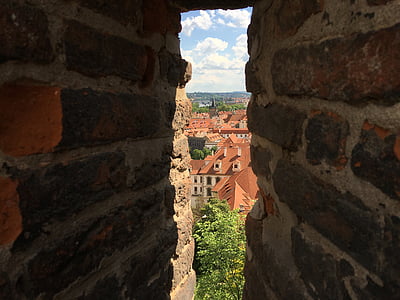 prag, Republica Cehă, oraşul vechi, Hradcany, peisaj, City, clădiri arhitectural