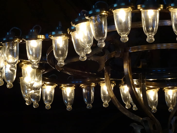 lamp, lighting chandelier, mosque