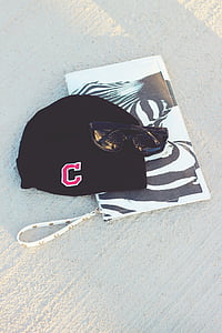 sunglasses, cap, bag, woman, female, fashion, accessories