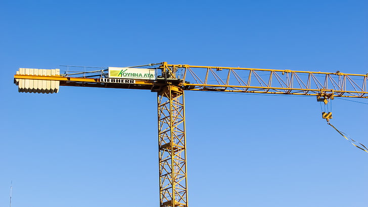 Crane, mengangkat, konstruksi, berat, Mesin, pengembangan, teknik
