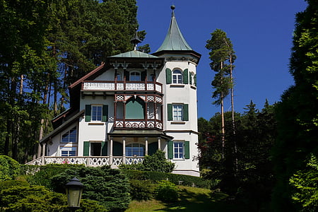 stary dom, góry, Starnberg