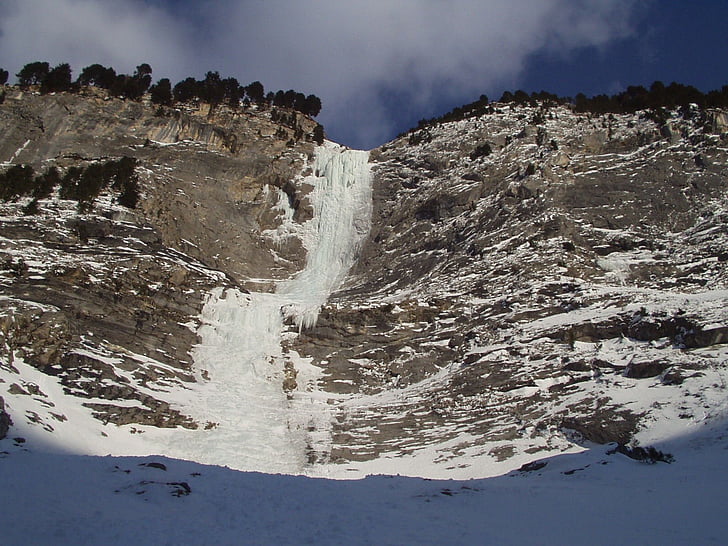 lezení po ledu, horolezectví, Bergsport, alpské, stoupání, hory, LED