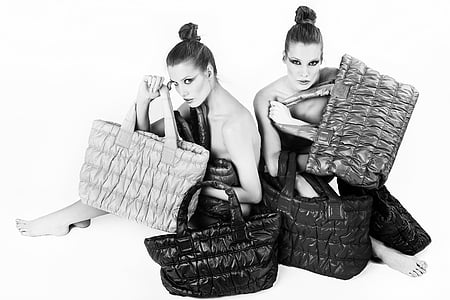 moda, kadın moda, el çantası, modeli, çanta, Kız