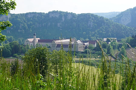 samostan, beuron, Njemačka, priroda