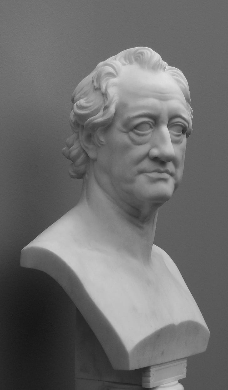 Hamburg, Kunsthalle, Galéria, starí majstri, Goethe, osoba, portrét