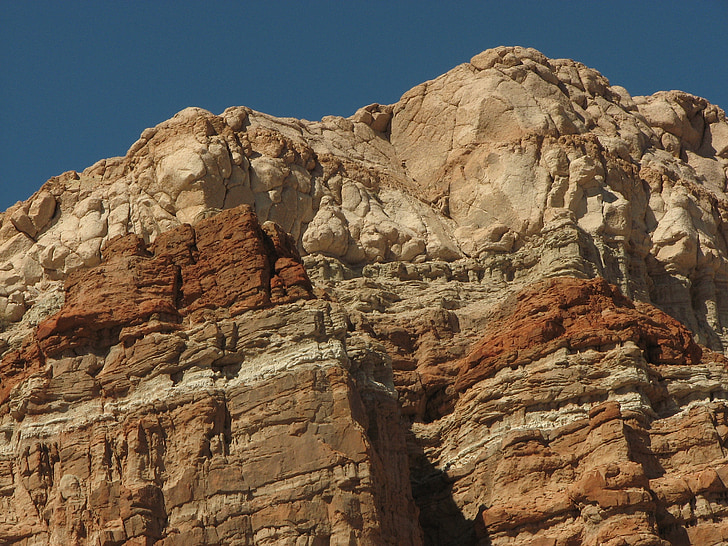 Red rock canyon, klippformation, Orange, sten, öken, natursköna, naturen