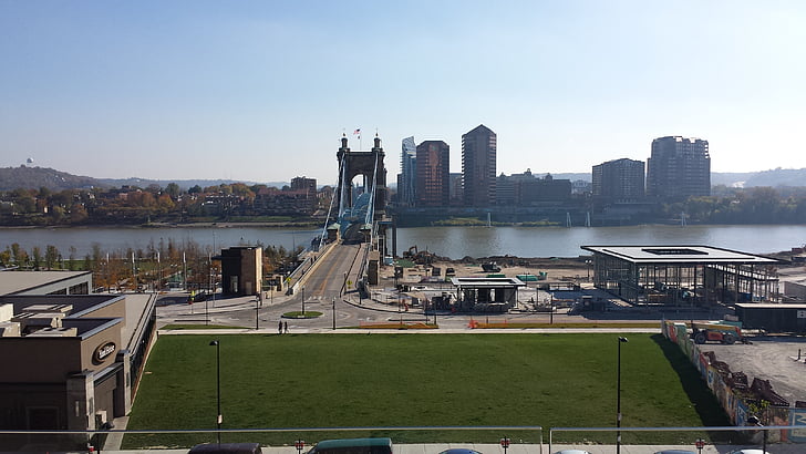 Cincinnati, Bridge, floden