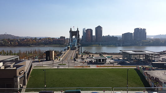 Cincinnati, Bridge, sông
