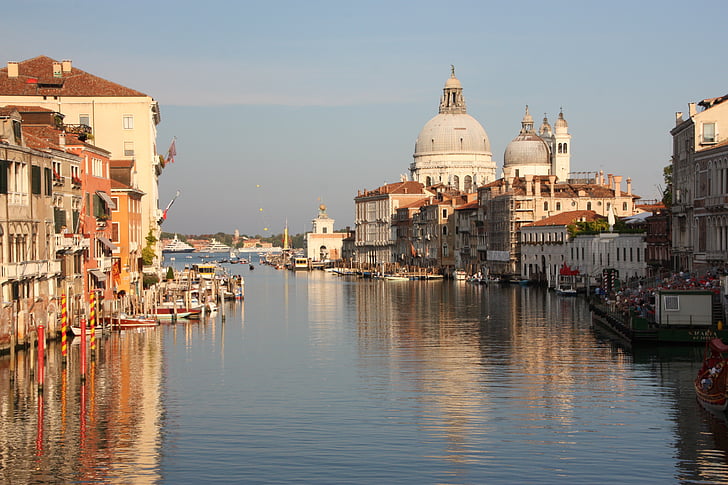 Venetië, Toerisme, kanaal, Europa, Italië, paleizen, het platform