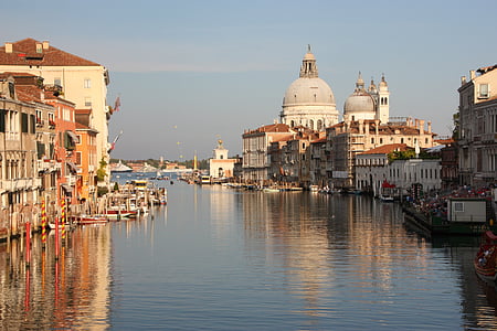 Wenecja, Turystyka, kanał, Europy, Włochy, pałace, Architektura