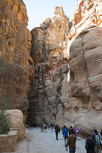 Jordanie, Petra, vacances, Moyen Orient, nature, Rock - objet, paysage