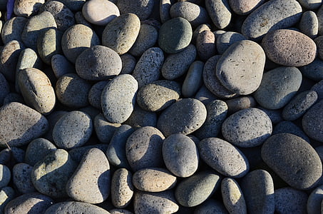 stenen, Pebble, natuur, strand, zee, zand grind