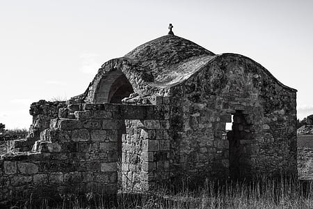 Agios theodoros chortakion, Iglesia, ortodoxa, ruinas, religión, arquitectura, cristianismo