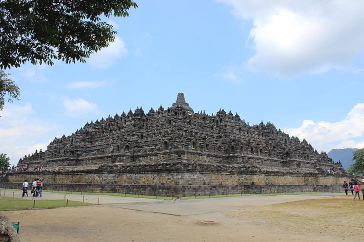 Borobudur, chrám, Indonésie, historické, kultura, Asie, Java