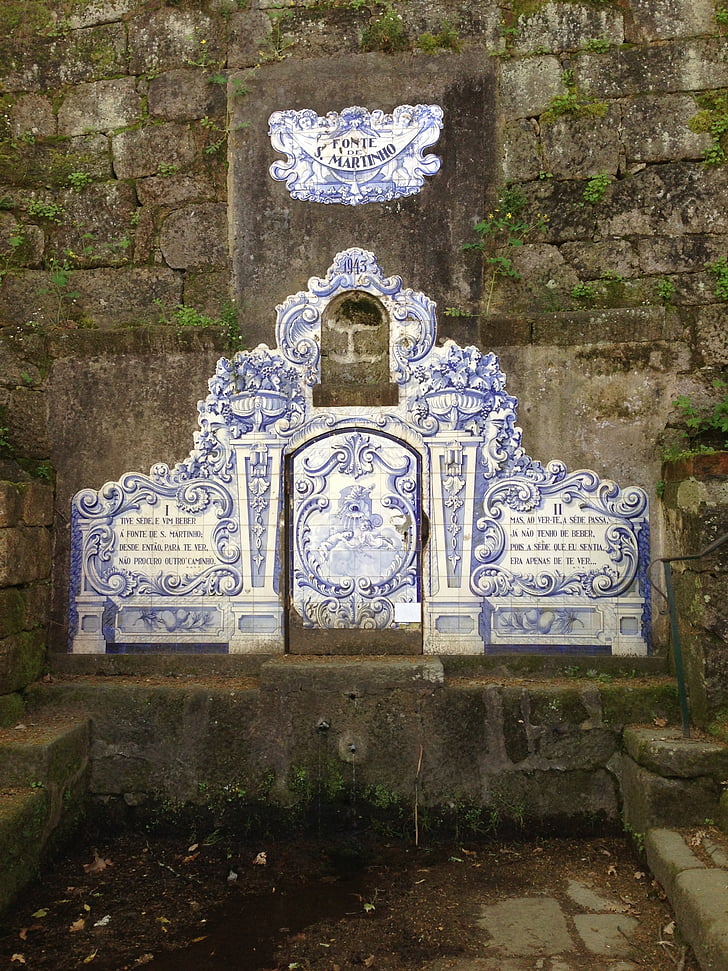 air mancur, Portugal, Termas, arsitektur, agama, tempat terkenal, budaya