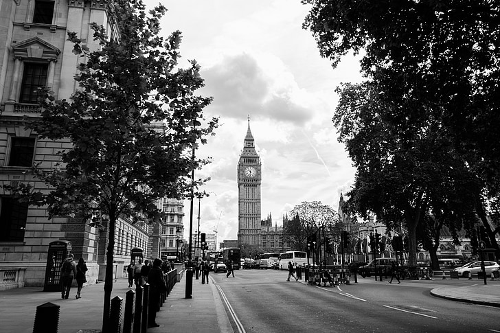 Londýn, big ben, Elizabeth věž