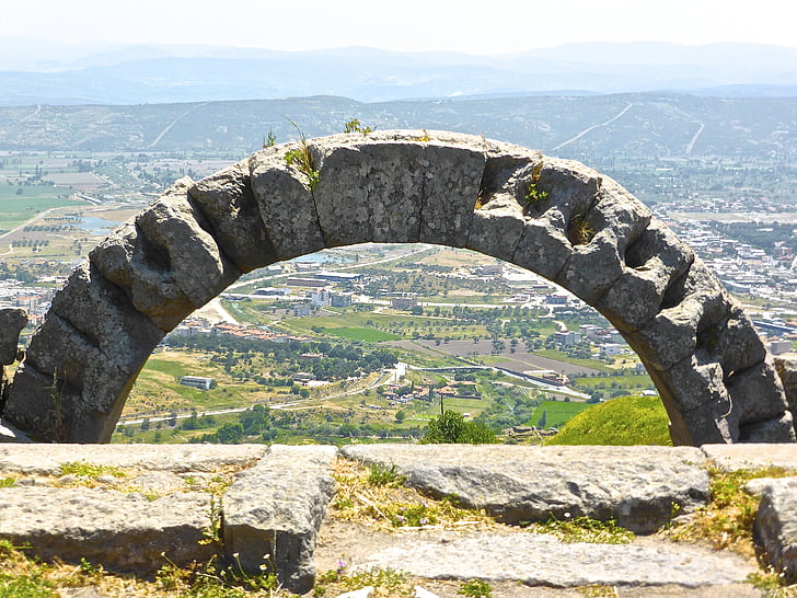 ruínas, Turquia, antiga, Roman, história, velho, Arqueologia