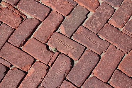 bakstenen, Trinidad, Colorado, historische, Straat