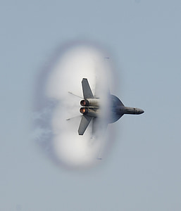 militær jet, flyvning, flyvende, f-18, fighter, super hornet, flyvemaskine