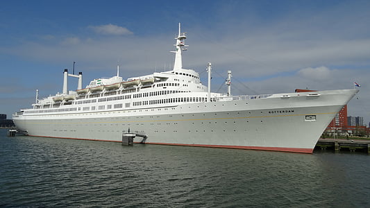 SS rotterdam, nave del vapor, Rotterdam, crucero