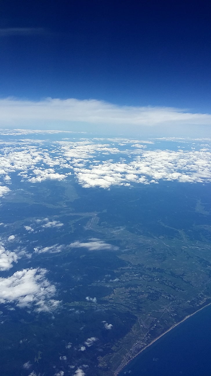 Hokkaido, Sky, molnet, blå
