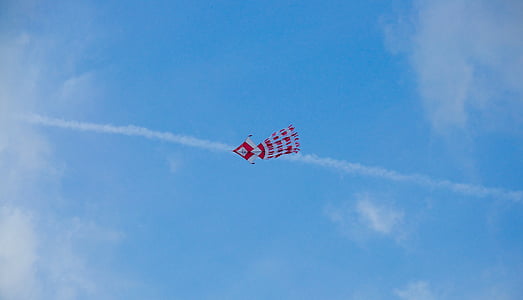 Kite, rood, Jet, Stream, Jetstream