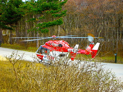 rescate, helicóptero del rescate, Aviación, uso, coche, deporte, velocidad