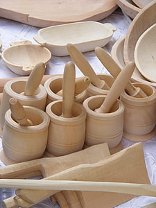 料理, 木材, ルーマニア語, 彫刻, 木工品, 料理, 食事