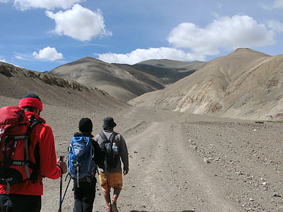 Trekking, Pešia turistika, cieľ, vzdialenosť, široký, hory, Príroda
