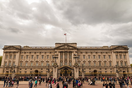 白金汉宫, 女王, 皇室成员, 英国, 感兴趣的地方, 伦敦, 建设