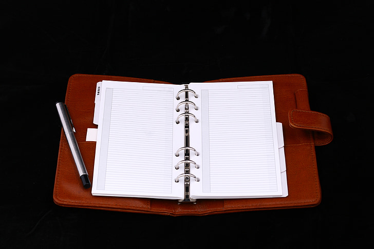 Notes, Llibreta, negoci, targeta, targeta blanca, treball, d'escriure