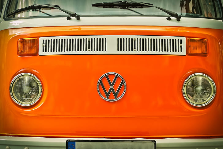 auto, vw, vw bus, vehicle, old, oldtimer, classic