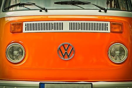 auto, vw, vw bus, vehicle, old, oldtimer, classic
