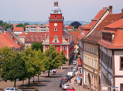 Gotha, Stadtmitte, vecais rātsnams, residenzstadt